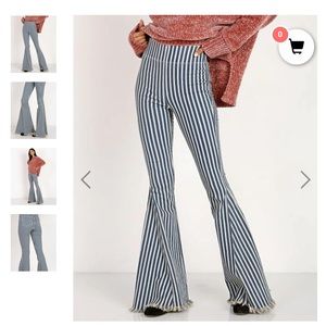 BERKELEY BELLS STRIPED PANTS